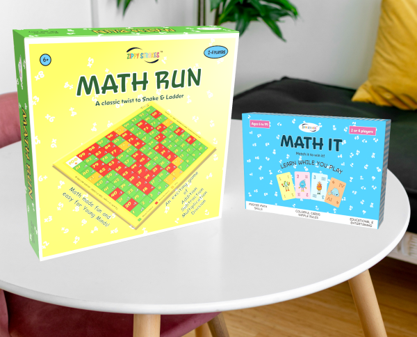 Math Run + Math It – Family Learning Combo – Zippy Strokes